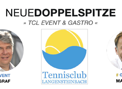 Neue Doppelspitze für unser Event- und Gastro Konzept im TCL - Wir brauchen EURE Unterstützung!